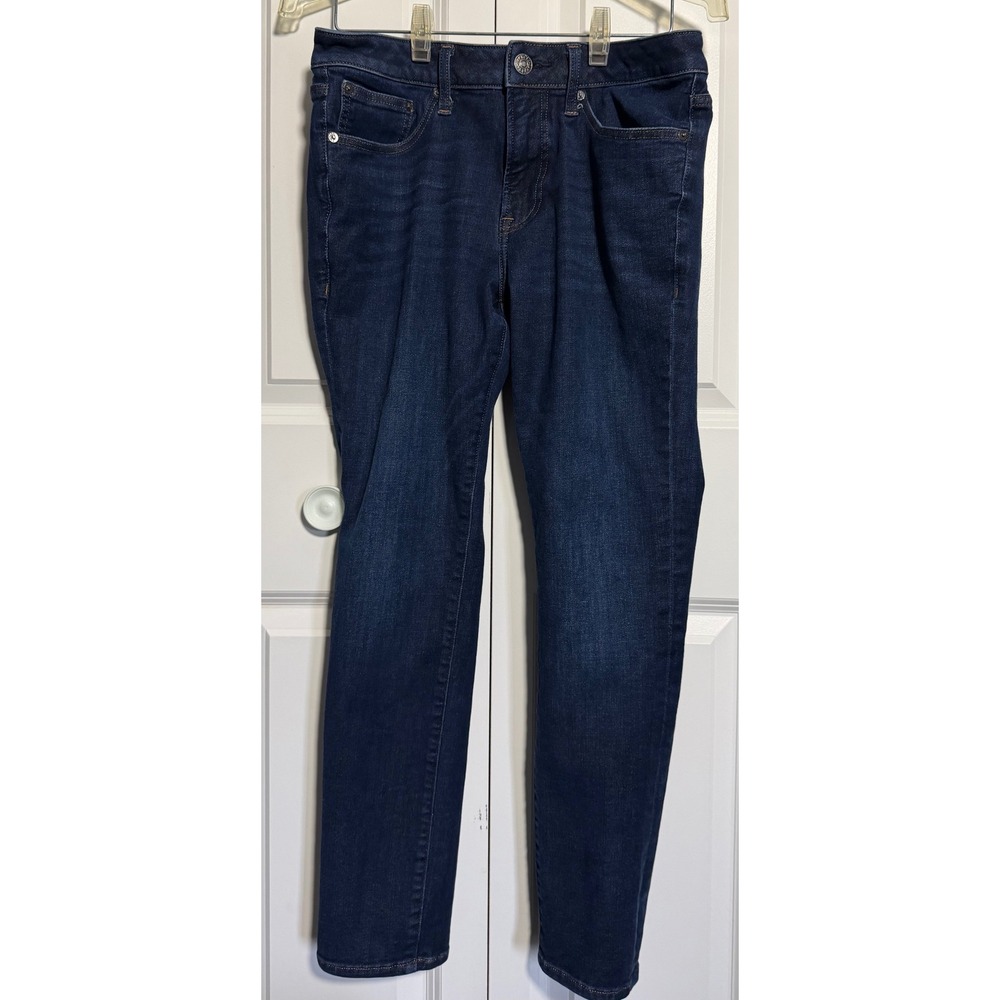 Express Conscious Edit Jeans Mens 30x30 Dark Wash Blue Slim Fit Stretch Denim